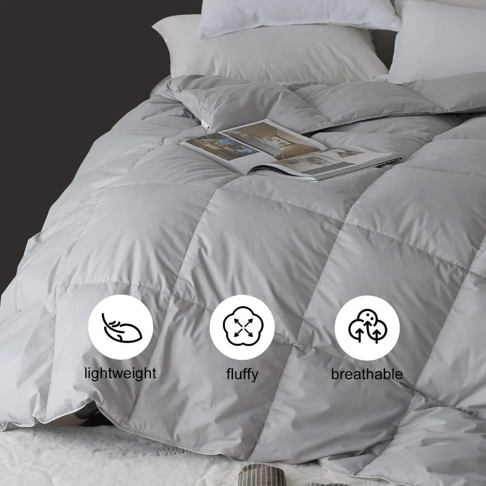 Cal King New Original Packaging - Cotton Comforter - Down and Feather Duvet